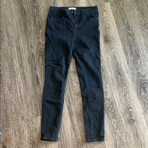 Madewell roadtripper black skinny jeans